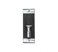 Threaded Having for Wall Plus - Lijado de techo de aluminio sin volteo y postes angulares personalizables, lijadora de poste de aleación compatible con 34 paneles de yeso con cabeza (negro)