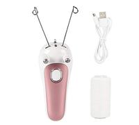 Threader Removedor de pelo, eficiente, duradero, hermoso, sin estimulación, depiladora de rosca facial, ABS para brazo facial (rosa)