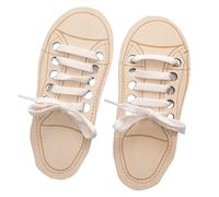 Threading Shoelaces Toy - Wooden Shoe Lacing Toy For Learning | Children Aged 3 To 6 Years Old Exercise Hand-Eye Coordination | Lacingg Toys - Bedroom Nursery