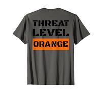 Threat Level Orange High Risk of Trump Ruining America Camiseta
