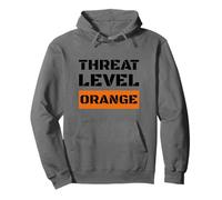 Threat Level Orange High Risk of Trump Ruining America Sudadera con Capucha