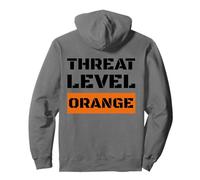 Threat Level Orange High Risk of Trump Ruining America Sudadera con Capucha