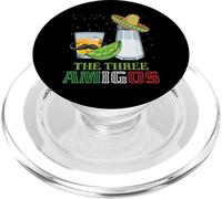 Three Amigos Cinco De Mayo Mexican Mexico Tequila Lime Salt PopSockets PopGrip para MagSafe