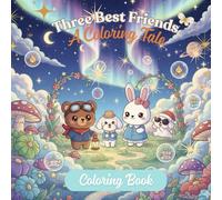 Three best Friends: A coloring tale