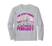 Three Birthday Gnomes For Garden Mom Legend Born In February Manga Larga