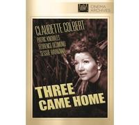 Three Came Home (DVD) Claudette Colbert (Importación USA)