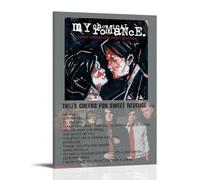 Three Cheers for Sweet Revenge-My Chemical Roman- Póster impermeable para sala de estar, pared, dormitorio, oficina, preparación de regalos, exquisitos regalos para regalar a personas, 40 x 60 cm