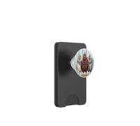 Three Chickens Bandana Farmhouse Stripe Graphic PopSockets PopWallet para MagSafe