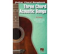 Canciones acústicas de tres acordes (Cancioneros de acordes para guitarra) – Hal Leonard