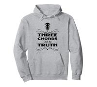 Three Chords & The Truth Country Folk Music Guitarra acústica Sudadera con Capucha
