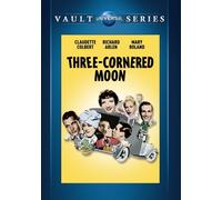 Three-Cornered Moon (DVD) Mary Boland Claudette Colbert (Importación USA)