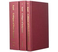 Three Critiques, 3-volume Set: Vol. 1: Critique of Pure Reason; Vol. 2: Critique of Practical Reason; Vol. 3: Critique of Judgment