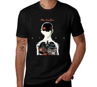 Three Days Grace - Camiseta clásica de algodón para hombre y mujer, manga corta, estampada, informal, deportiva, ropa de verano, Black-Three Days Band Grace-3, M