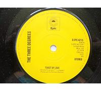 Three Degrees, The - Three Degrees Toast Of Love 7" Epic SEPC 4215 EX 1976
