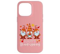 Three Gnomes Happy Thanksgiving Gnomes Fall Gnomos Regalo Mujer Carcasa para iPhone 14 Pro Max