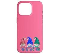 Three Gnomes Knitting Crew For Women and Knitter Grandma Carcasa para iPhone 16 Pro