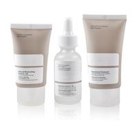 Three Hydrating Formulas, Squalane Cleanser &Hyaluronic Acid 2%+B5 face serum &Natural Hidrating Factors+HA Skincare,Reduce las arrugas y mejora los problemas de la piel, set de cuidado de la piel
