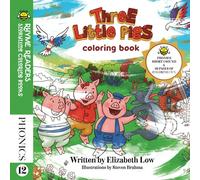 Three Little Pigs Coloring Book (Rhyme Readers: Storytime Coloring Books)
