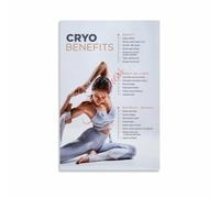 Three Main Cryotherapy Benefits Guide Infographic Poster