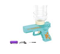 Three-mode Bubble Guns with Bubble Solution for Kids, Indoor & Outdoor Play, Summer Themed Party and Birthday,100% New