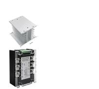 Three Phase AC Voltage Regulating Module Power Regulator Thyristor 380V Solid State Relay Dimming 25A-400A Potentiometer Control(Only Module,100A(18.8KW)) Control Relays