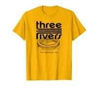 Three Rivers Stadium Pittsburgh PA Lugar deportivo vintage de los años 70 Camiseta