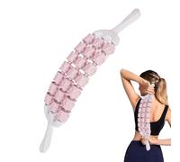 Three-Row Deep Tissue Roller Stick, Bendable Muscle Massage Tool for Physical Recovery, Leg and Arm Relaxation, Yoga Stretching, Calf Massage, Back and Shoulder Relaxation