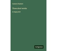 Three short works: in large print