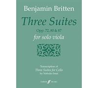 Three Suites: Transcription of Three Suites for Cello, Parts (Faber Edition)