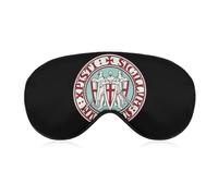 Three Templars Warrior Crusader Viking Eye-Patch - Antifaz para dormir para hombres, mujeres, adolescentes, niños, para dormir por la noche, comodidad para viajes, yoga, siesta