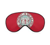 Three Templars Warrior Crusader Viking Eye-Patch - Antifaz para dormir para hombres, mujeres, adolescentes, niños, para dormir por la noche, comodidad para viajes, yoga, siesta