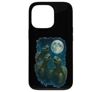 Three Tortoises Howling At The Moon 3 Turtle Moon Carcasa para iPhone 13 Pro