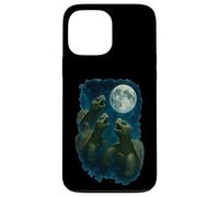 Three Tortoises Howling At The Moon 3 Turtle Moon Carcasa para iPhone 13 Pro Max