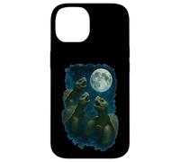 Three Tortoises Howling At The Moon 3 Turtle Moon Carcasa para iPhone 14