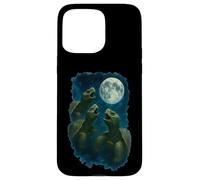 Three Tortoises Howling At The Moon 3 Turtle Moon Carcasa para iPhone 15 Pro Max