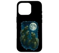 Three Tortoises Howling At The Moon 3 Turtle Moon Carcasa para iPhone 16 Pro