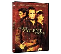 Three Violent People (DVD) Forrest Tucker Gilbert Roland (Importación USA)