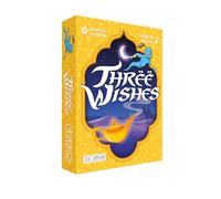 Three Wishes, Juego de Mesa, Juego de 3 a 8 Jugadores, Juego con Amigos, Juego de Mesa Familiar, Juego Rápido, Juego de Risas, Temática de Cuentos, Mecánica de Colección de Sets, Edad +6 Años