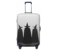 Three Witches Standing in The Fog - Fundas elásticas para equipaje de viaje, a prueba de polvo, resistente a los arañazos, protector de maleta de 22 a 24 pulgadas