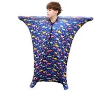 ThreeH Calcetín sensorial de cuerpo entero para adolescentes, envoltura calmante para relajación y percepción del espacio, XL 165 x 74 cm