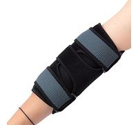 ThreeH Codo Ortopédico para Atrapamiento del Nervio Cubital con Férulas Metálicas Removibles Síndrome Túnel Cubital Soporte Estabilizador Ajustable Protección Deportiva