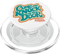 Three's Company Come and Knock On Our Door Retro Typography PopSockets PopGrip para MagSafe