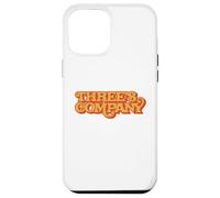 Three's Company Retro TV Show Logo Carcasa para iPhone 12 Pro MAX