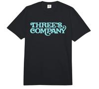 Three's Company Retro TV Show Logo Comfort Colors Adult Heavyweight T-Shirt
