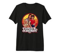 Three's Company Roommates & 1980's Sunset Camiseta Premium