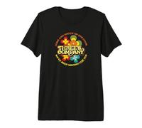Three's Company TV Show Vintage Floral Graphic Camiseta Premium