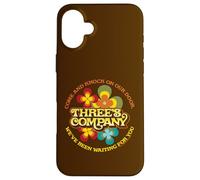 Three's Company TV Show Vintage Floral Graphic Carcasa para iPhone 16 Plus