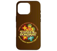 Three's Company TV Show Vintage Floral Graphic Carcasa para iPhone 16 Pro