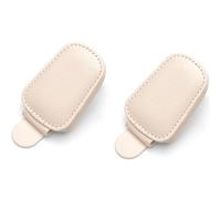 THREEYISS 2 Piezas Soporte Gafas Sol Coche, para Dacia Duster 3 2024 2025 Portagafas Clip Visera Solar Ticket Tarjetas Clip Gafas,C