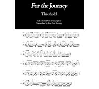 Threshold - For the Journey: Full Album Drum Transcription (JDS Drum Transcription Books)